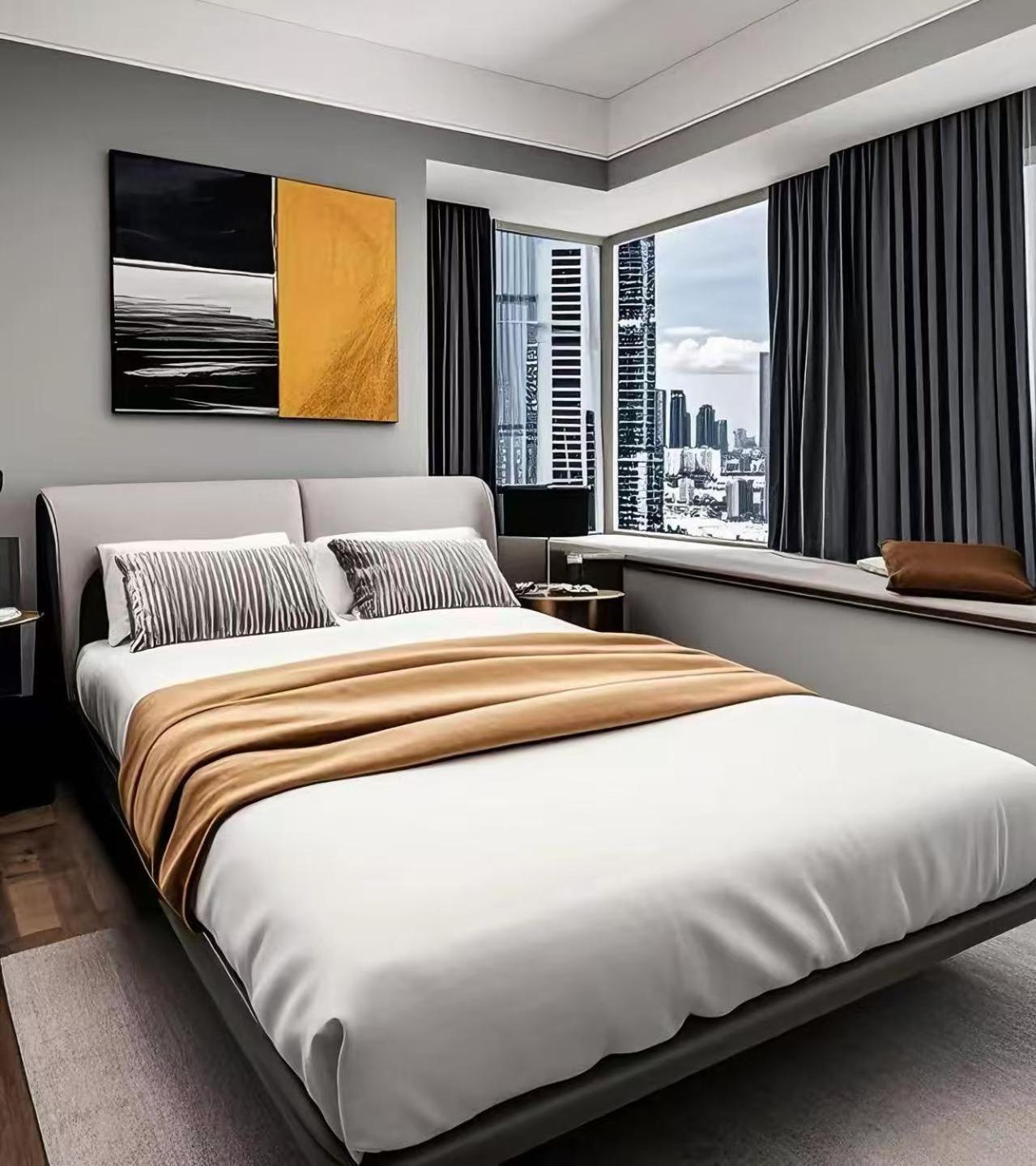 Yun Jin City View Hotel - Guangzhou Taikoo Hui Zhujiang New Town Tianhe Sports Center מראה חיצוני תמונה