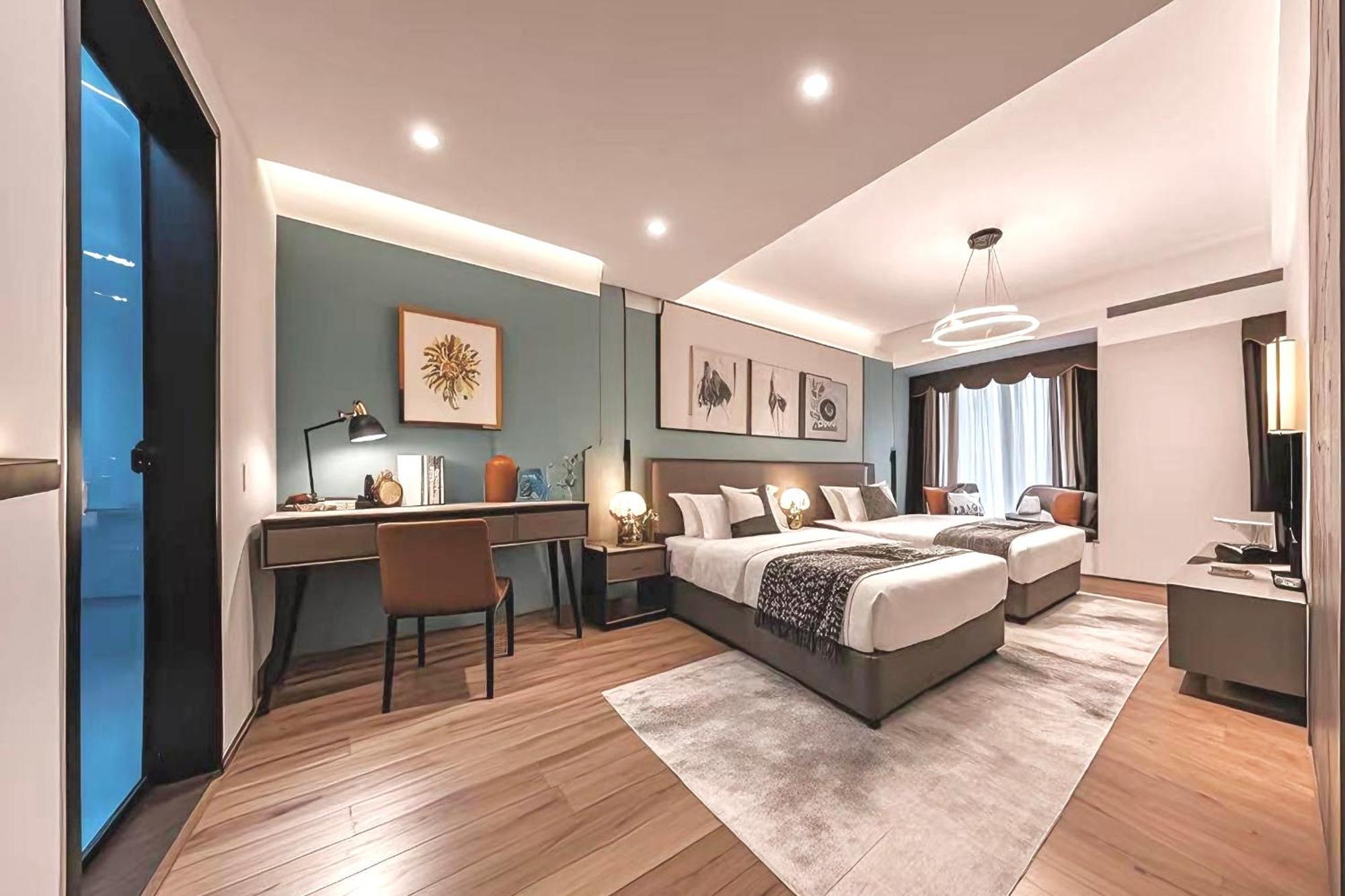 Yun Jin City View Hotel - Guangzhou Taikoo Hui Zhujiang New Town Tianhe Sports Center מראה חיצוני תמונה