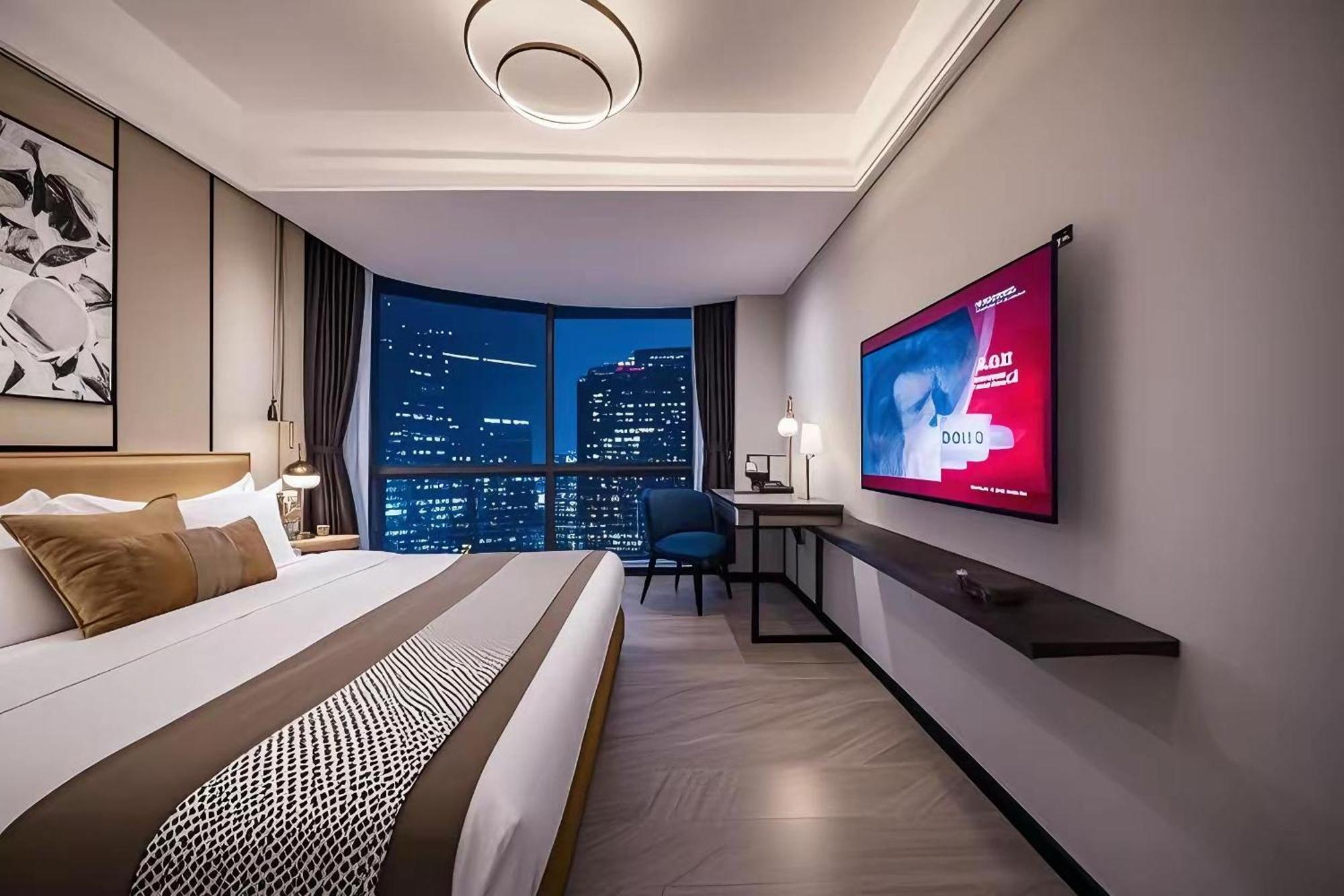Yun Jin City View Hotel - Guangzhou Taikoo Hui Zhujiang New Town Tianhe Sports Center מראה חיצוני תמונה