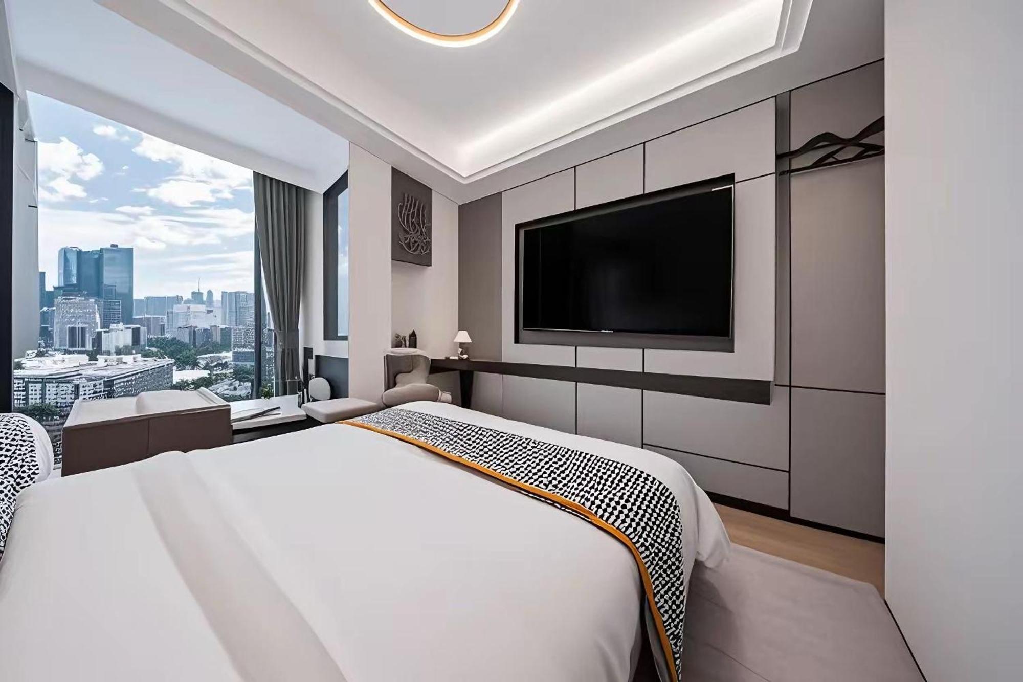 Yun Jin City View Hotel - Guangzhou Taikoo Hui Zhujiang New Town Tianhe Sports Center מראה חיצוני תמונה